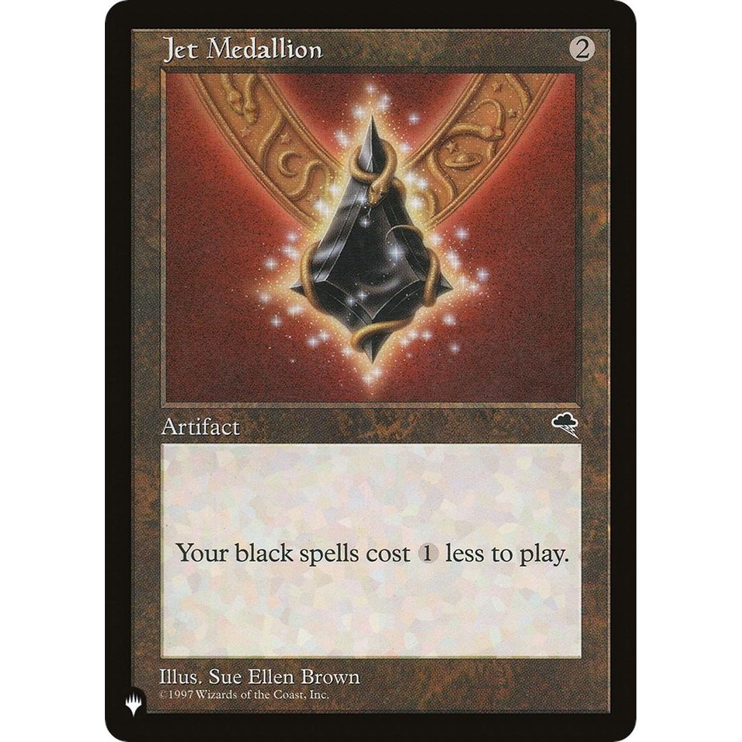 Image for Jet Medallion (LIST) - Magic: The Gathering