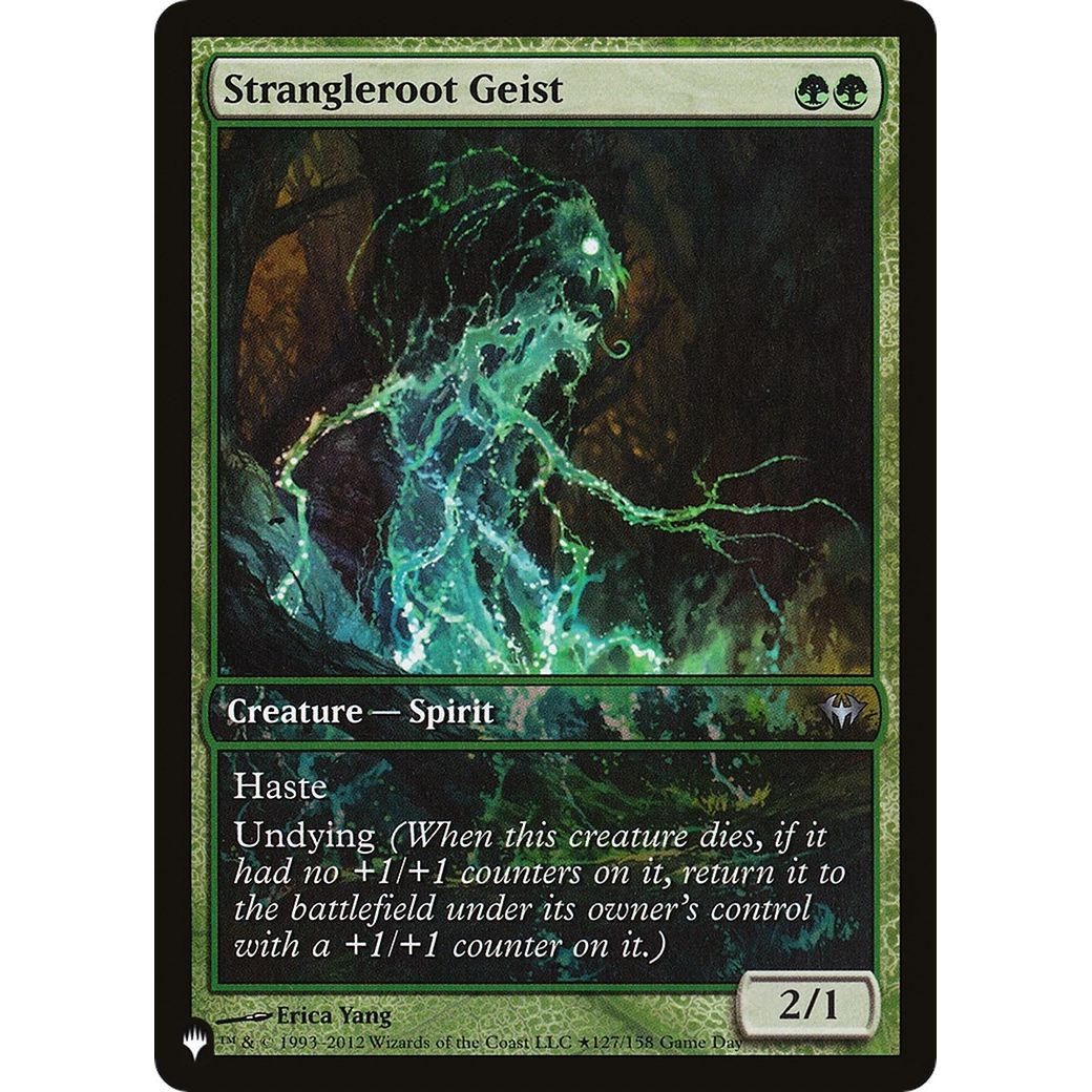 Image for Strangleroot Geist (Game Day Promo) (127/158) (LIST) - Magic: The Gathering