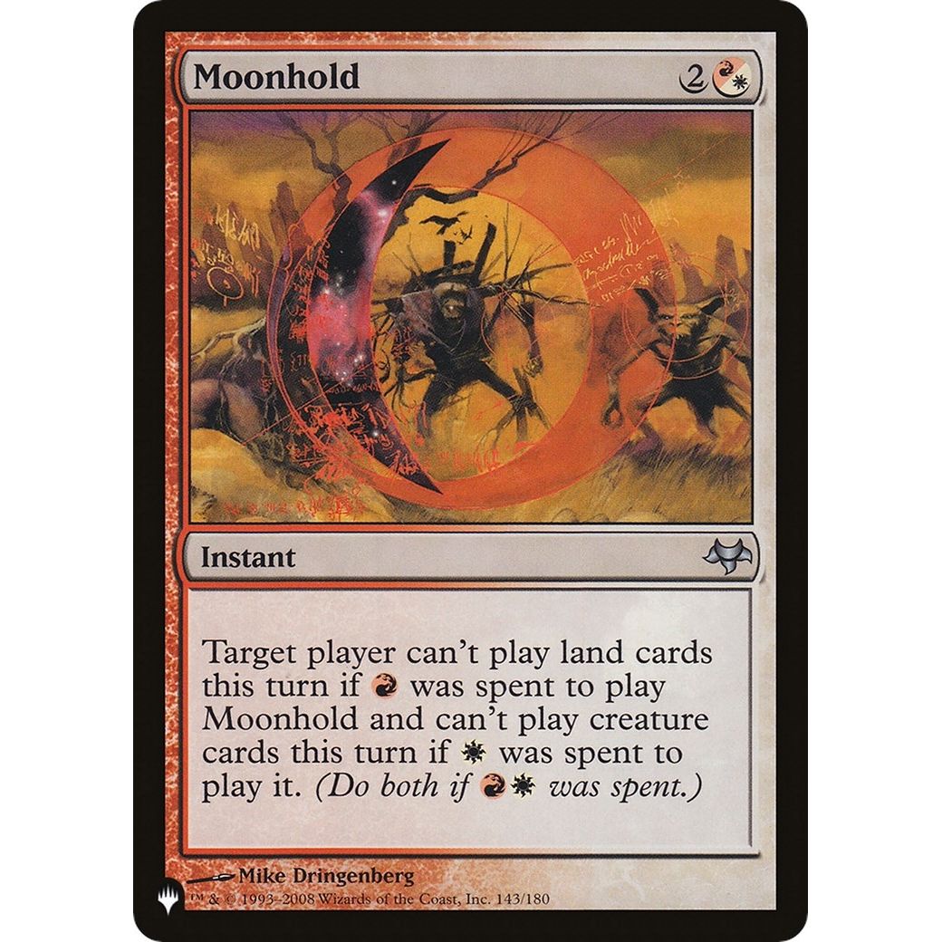 Image for Moonhold (143/180) (LIST) - Magic: The Gathering