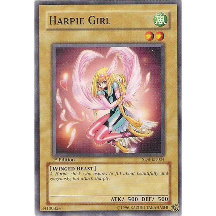 Image for Harpie Girl (SD8-EN004) - YuGiOh