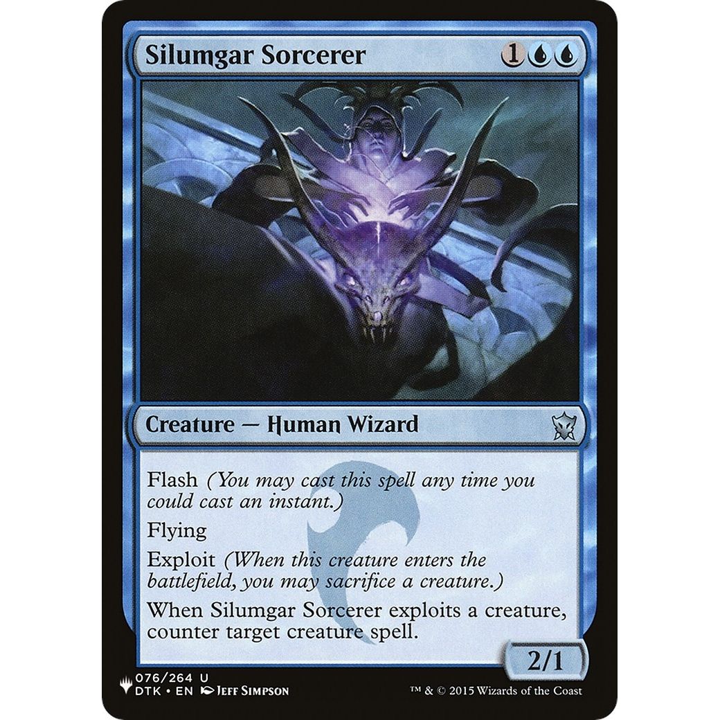 Image for Silumgar Sorcerer (076/264) (LIST) - Magic: The Gathering