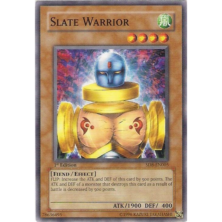 Image for Slate Warrior (SD8-EN005) - YuGiOh