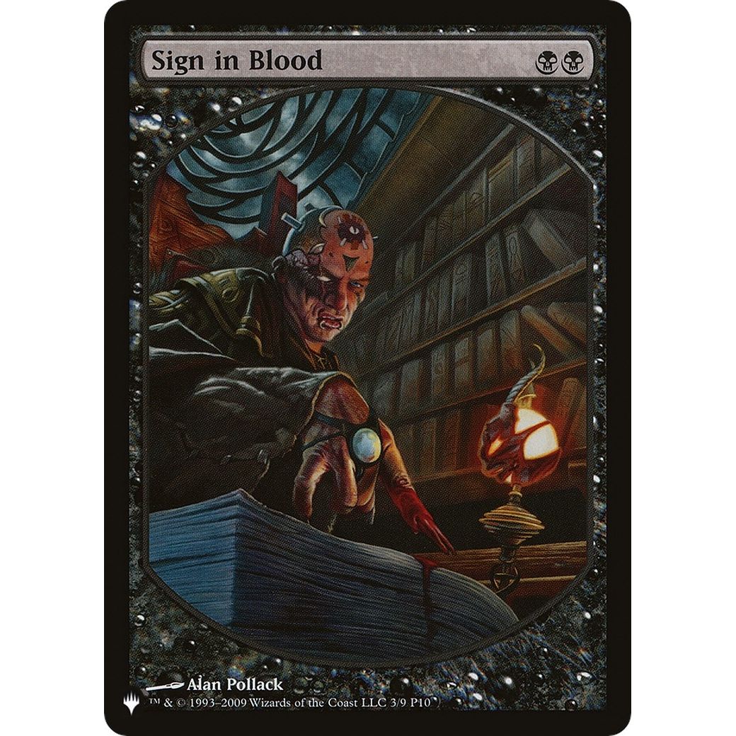Image for Sign in Blood (P10) (9-Mar) (LIST) - Magic: The Gathering