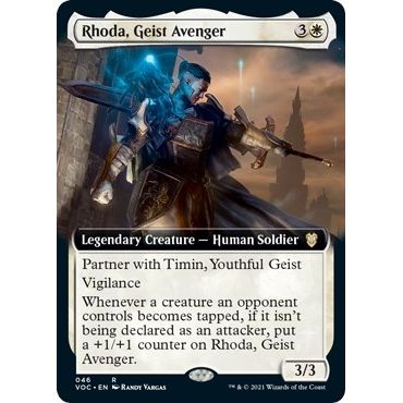 Image for Rhoda, Geist Avenger (Extended Art) (46) (VOC) - Magic: The Gathering