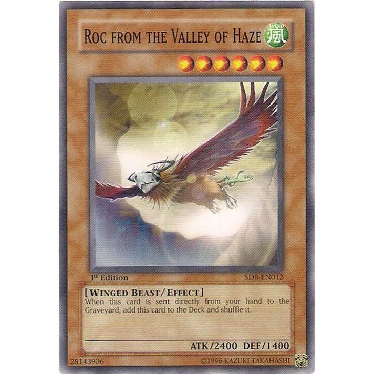 Image for Roc from the Valley of Haze (SD8-EN012) - YuGiOh