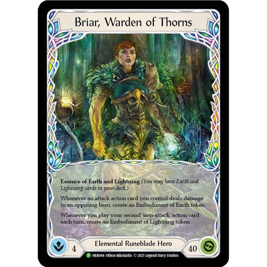 Image for Briar, Warden of Thorns - HER044 (HER044) (PR) - Flesh and Blood TCG