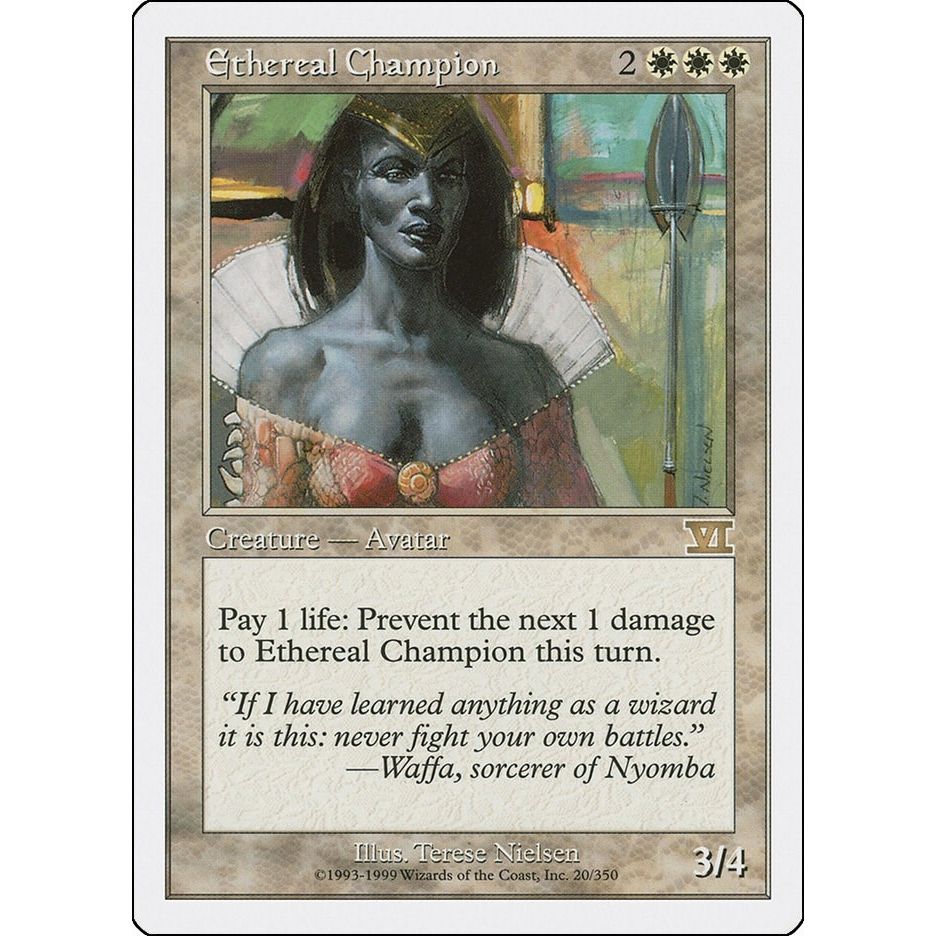 Image for Ethereal Champion (20) (6ED) - Magic: The Gathering