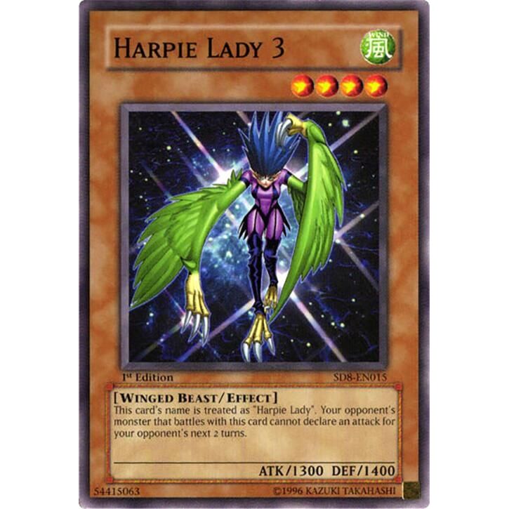 Image for Harpie Lady 3 (SD8-EN015) - YuGiOh