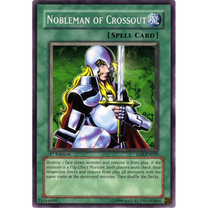 Image for Nobleman of Crossout (SD8-EN020) - YuGiOh