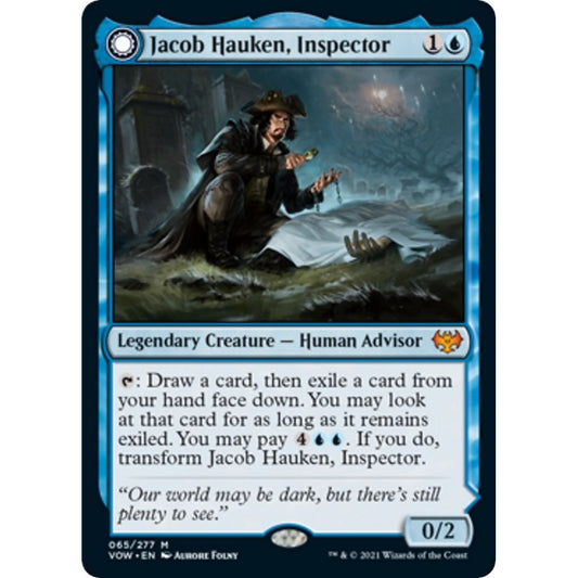 Image for Jacob Hauken, Inspector (65) (VOW) - Magic: The Gathering