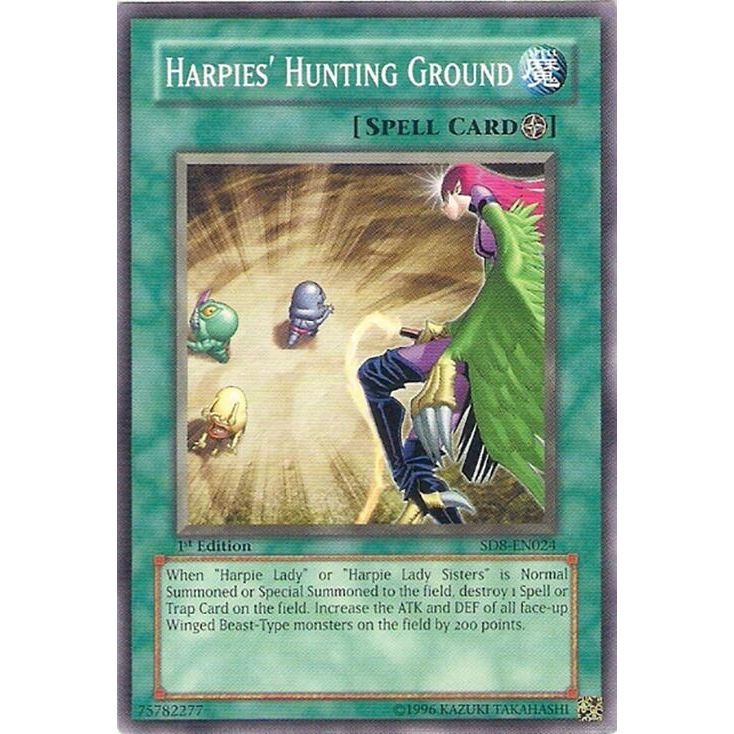 Image for Harpies' Hunting Ground (SD8-EN024) - YuGiOh