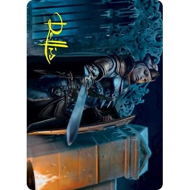 Image for Cemetery Protector Art Card (Gold-Stamped Signature) (8) (ASVOW) - Magic: The Gathering