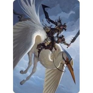 Image for Gryffwing Cavalry Art Card (11) (ASVOW) - Magic: The Gathering