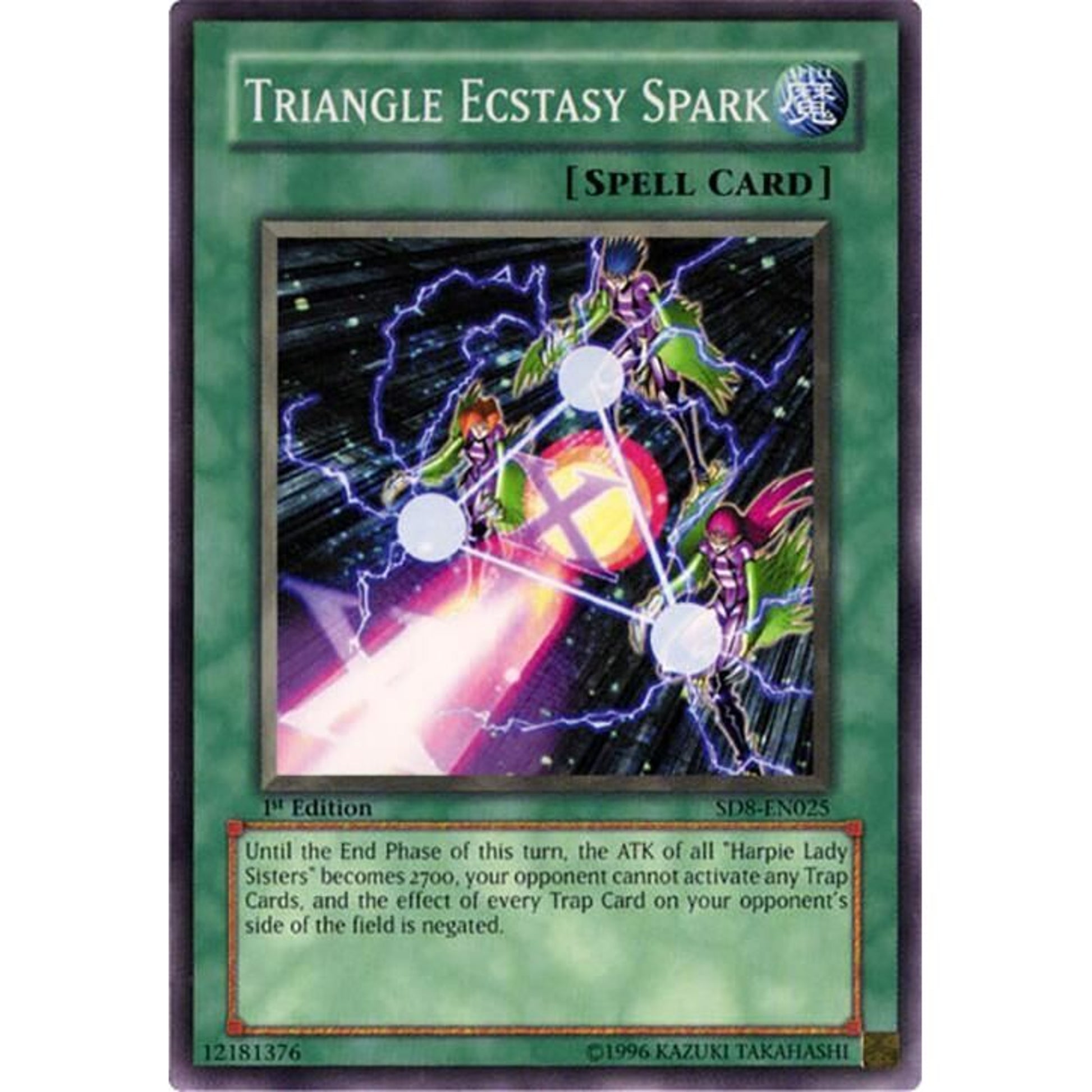Image for Triangle Ecstasy Spark (SD8-EN025) - YuGiOh