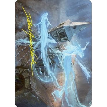 Image for Hallowed Haunting Art Card (Gold-Stamped Signature) (12) (ASVOW) - Magic: The Gathering