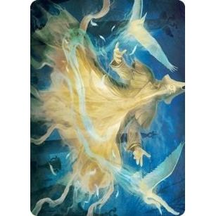Image for Heron-Blessed Geist Art Card (13) (ASVOW) - Magic: The Gathering