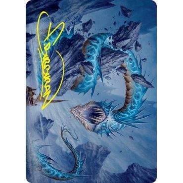 Image for Biolume Serpent Art Card (Gold-Stamped Signature) (20) (ASVOW) - Magic: The Gathering