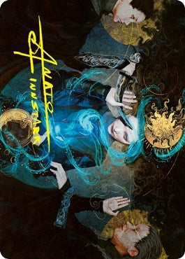 Image for Witness the Future Art Card (Gold-Stamped Signature) (27) - Magic: The Gathering