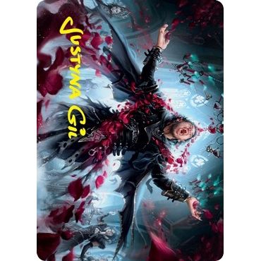 Image for Bloodsoaked Reveler Art Card (Gold-Stamped Signature) (29) (ASVOW) - Magic: The Gathering