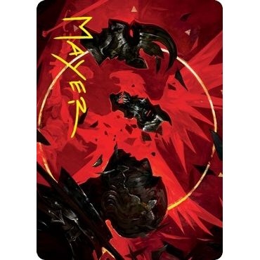 Image for Abrade Art Card (Gold-Stamped Signature) (38) (ASVOW) - Magic: The Gathering