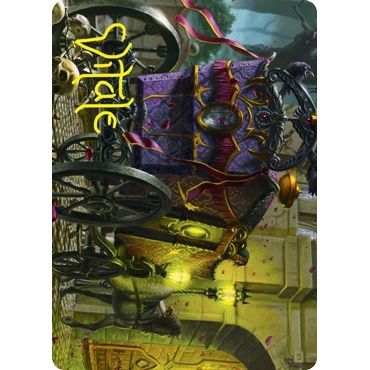 Image for Honeymoon Hearse Art Card (Gold-Stamped Signature) (45) (ASVOW) - Magic: The Gathering