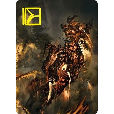 Image for Pyre Spawn Art Card (Gold-Stamped Signature) (48) (ASVOW) - Magic: The Gathering