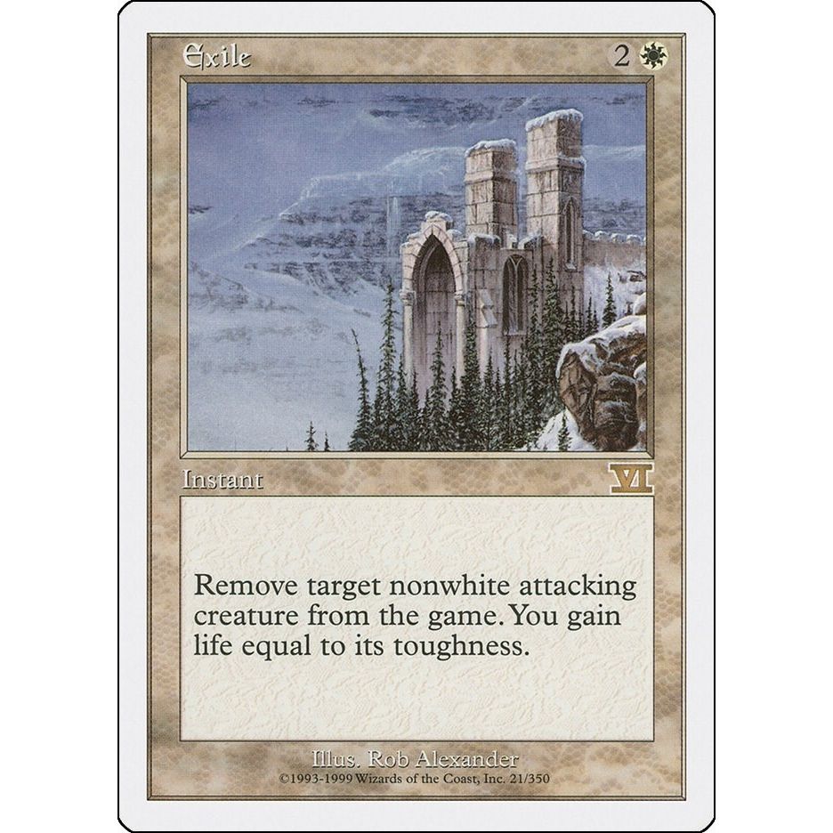 Image for Exile (21) (6ED) - Magic: The Gathering