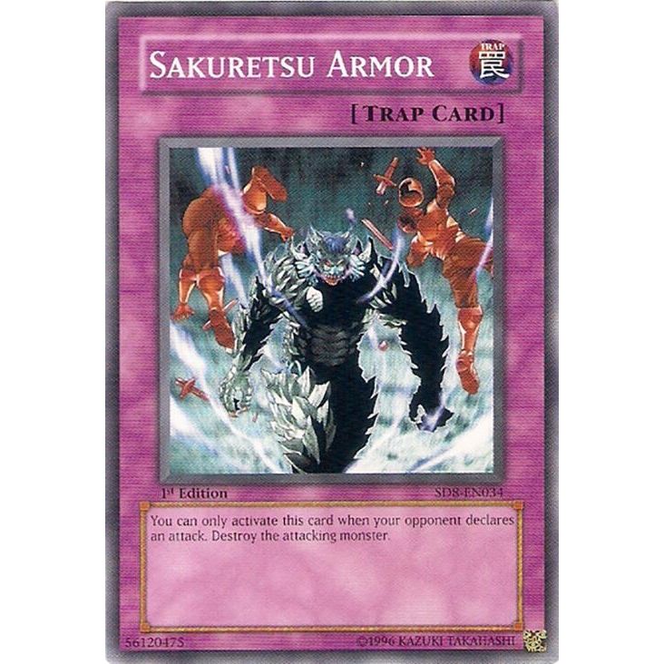 Image for Sakuretsu Armor (SD8-EN034) - YuGiOh