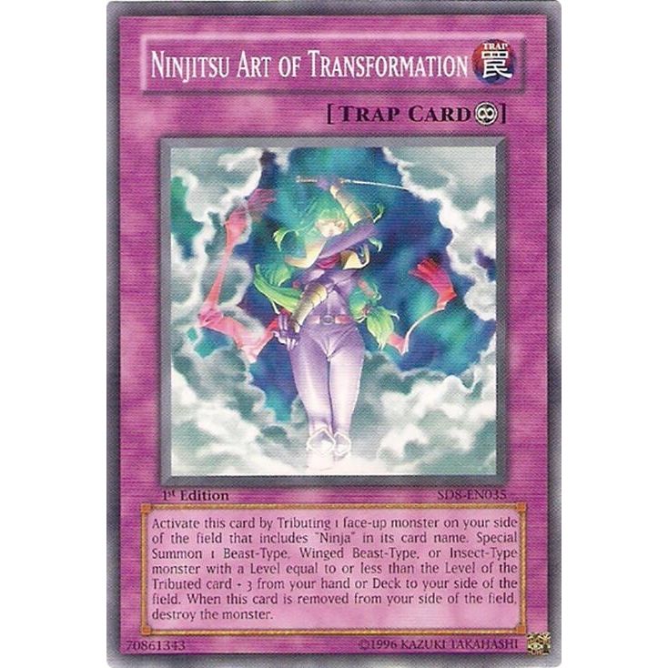 Image for Ninjitsu Art of Transformation (SD8-EN035) - YuGiOh