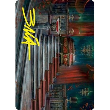 Image for Edgar Markov's Coffin Art Card (Gold-Stamped Signature) (60) (ASVOW) - Magic: The Gathering