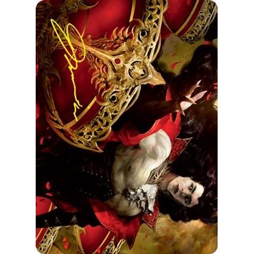 Image for Bloodvial Purveyor Art Card (Gold-Stamped Signature) (72) (ASVOW) - Magic: The Gathering