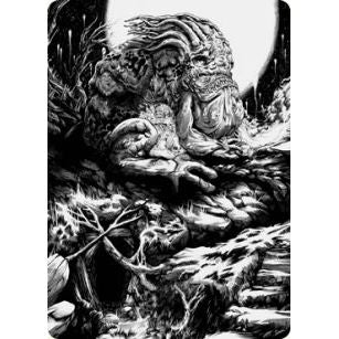 Image for Grolnok, the Omnivore Art Card (77) (ASVOW) - Magic: The Gathering