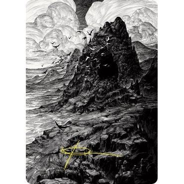 Image for Mountain Art Card (Gold-Stamped Signature) (80) (ASVOW) - Magic: The Gathering