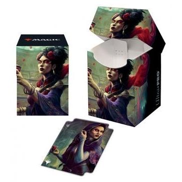 Image for Innistrad: Crimson Vow 100+ Deck Box Henrika, Infernal Seer (V5) for Magic: The Gathering - Deck Boxes