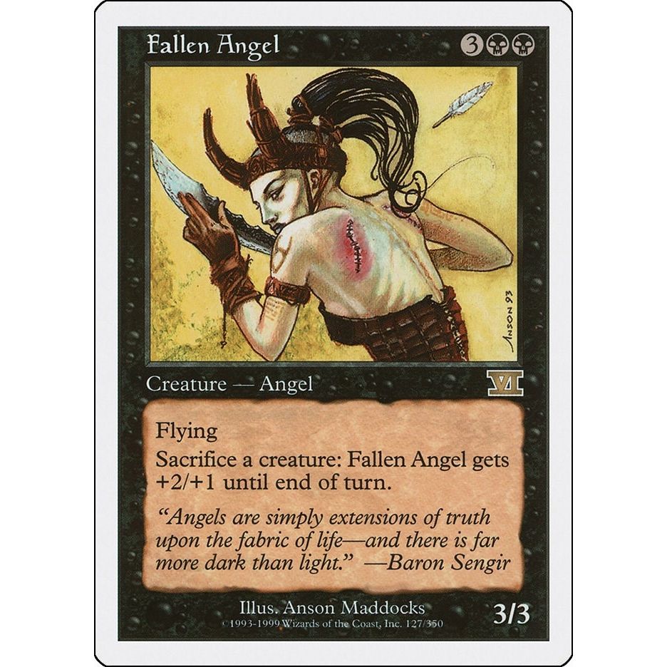 Image for Fallen Angel (127) (6ED) - Magic: The Gathering