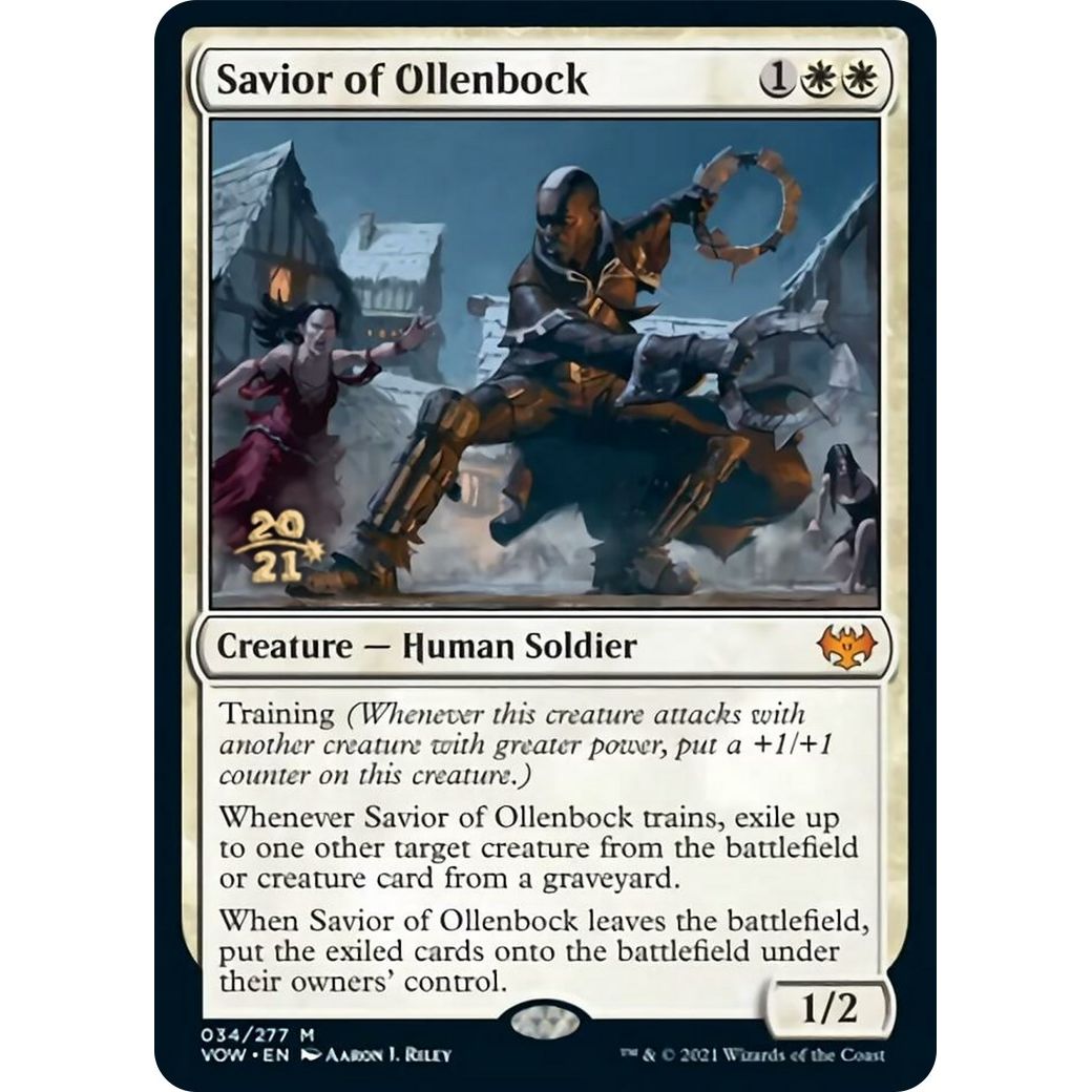 Image for Savior of Ollenbock (34) (PRE) - Magic: The Gathering