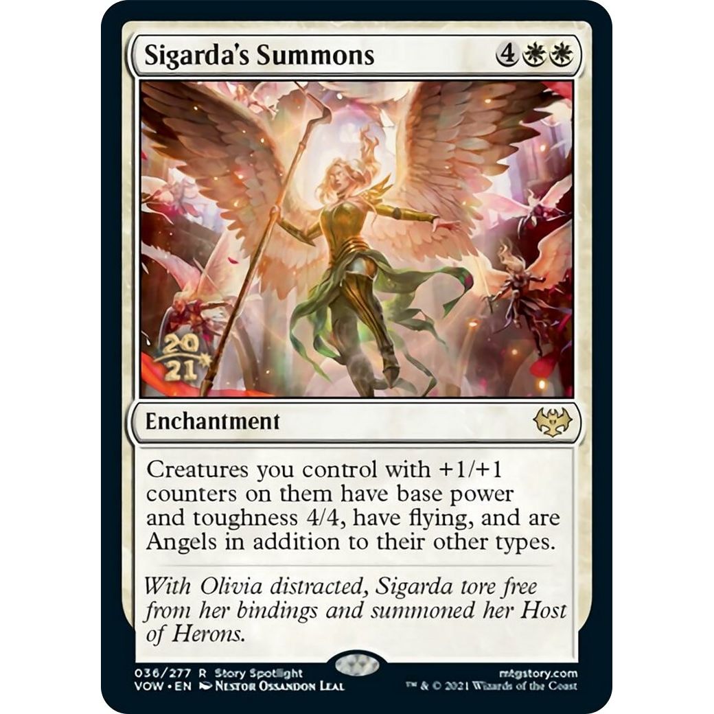 Image for Sigarda's Summons (36) (PRE) - Magic: The Gathering
