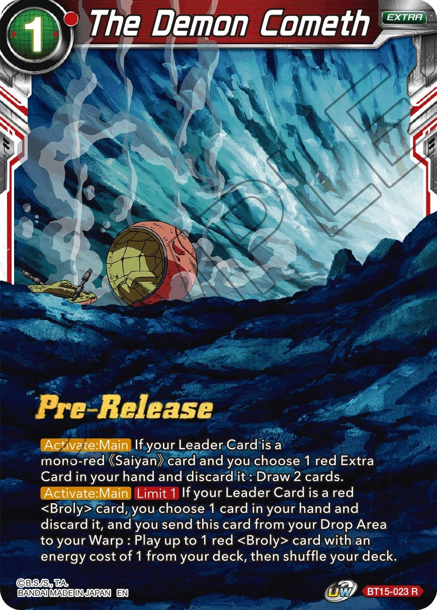 Image for The Demon Cometh (BT15-023) (DBS-B15PRE) - Dragon Ball Super: Masters