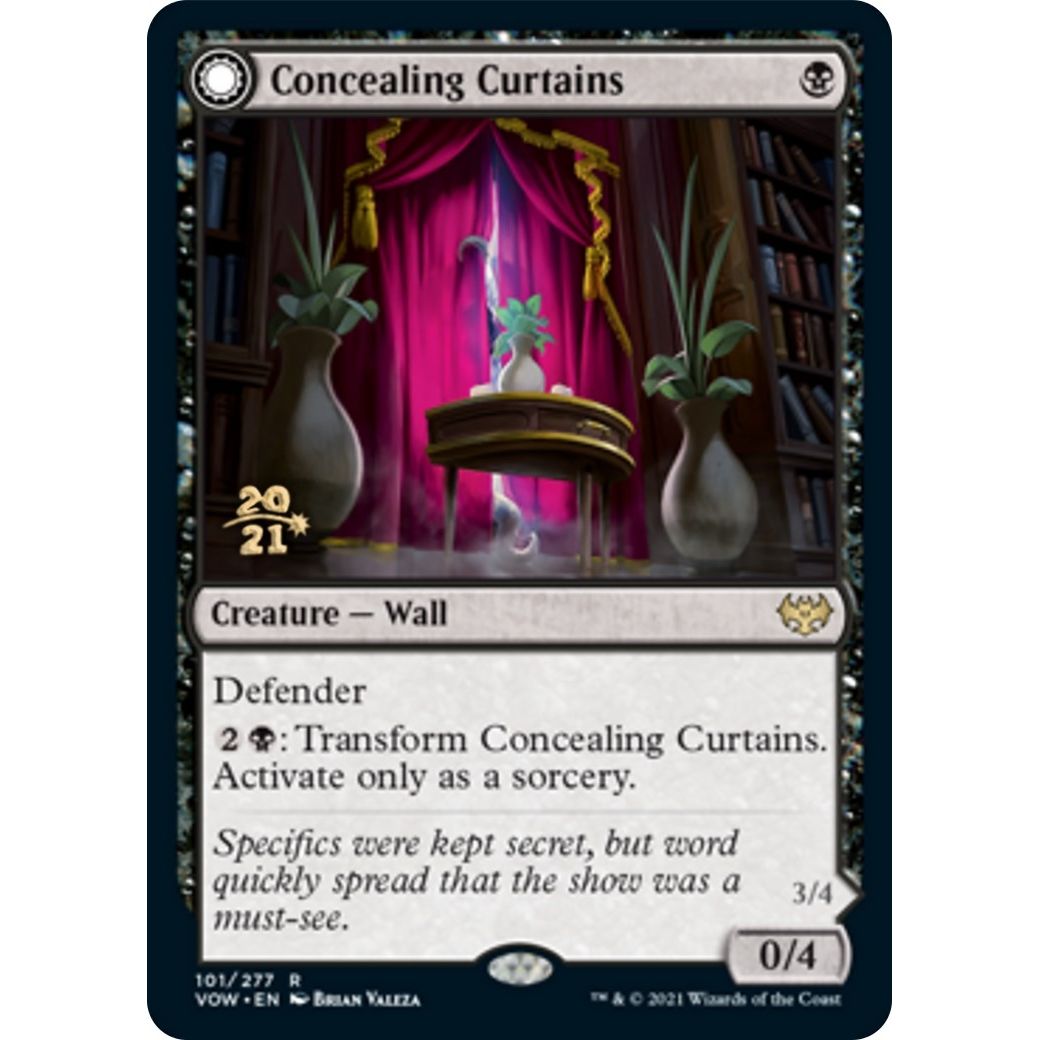 Image for Concealing Curtains (101) (PRE) - Magic: The Gathering