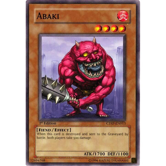 Image for Abaki (CDIP-EN013) (CDIP) - YuGiOh