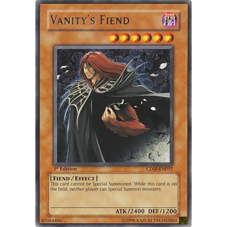 Image for Vanity's Fiend (CDIP-EN017) (CDIP) - YuGiOh