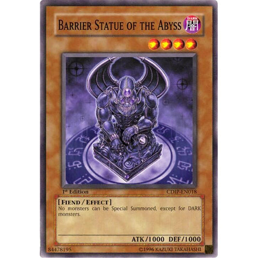 Image for Barrier Statue of the Abyss (CDIP-EN018) (CDIP) - YuGiOh