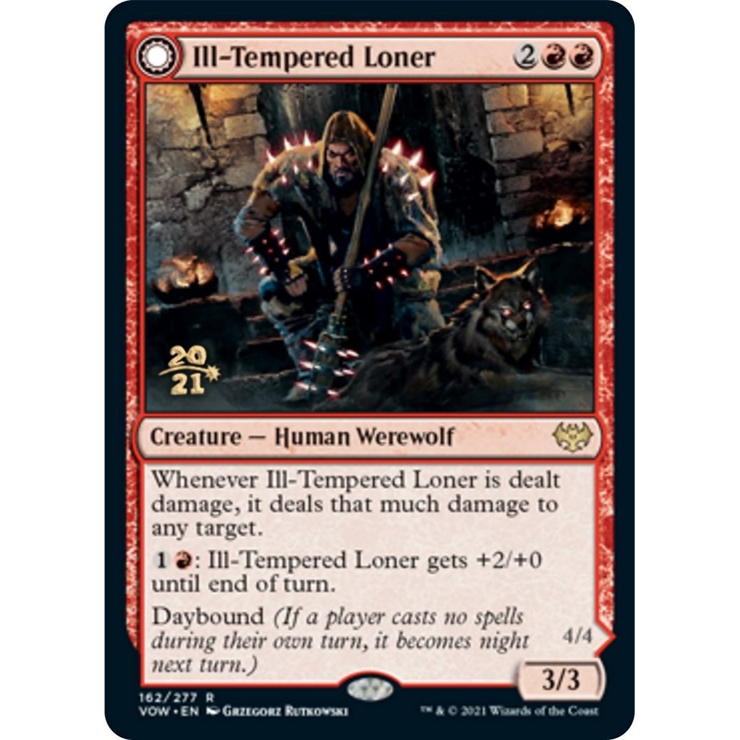 Image for Ill-Tempered Loner (162) (PRE) - Magic: The Gathering