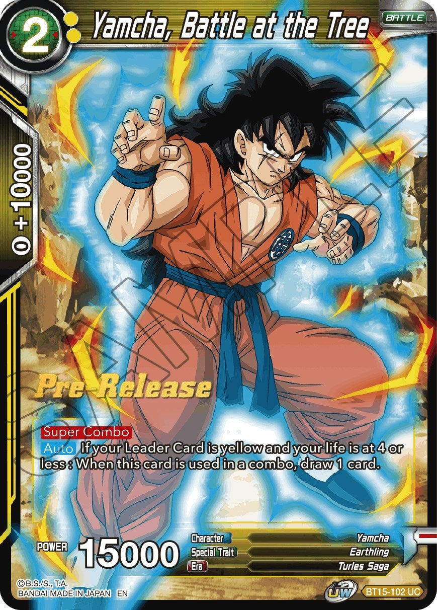 Image for Yamcha, Battle at the Tree (BT15-102) (DBS-B15PRE) - Dragon Ball Super: Masters