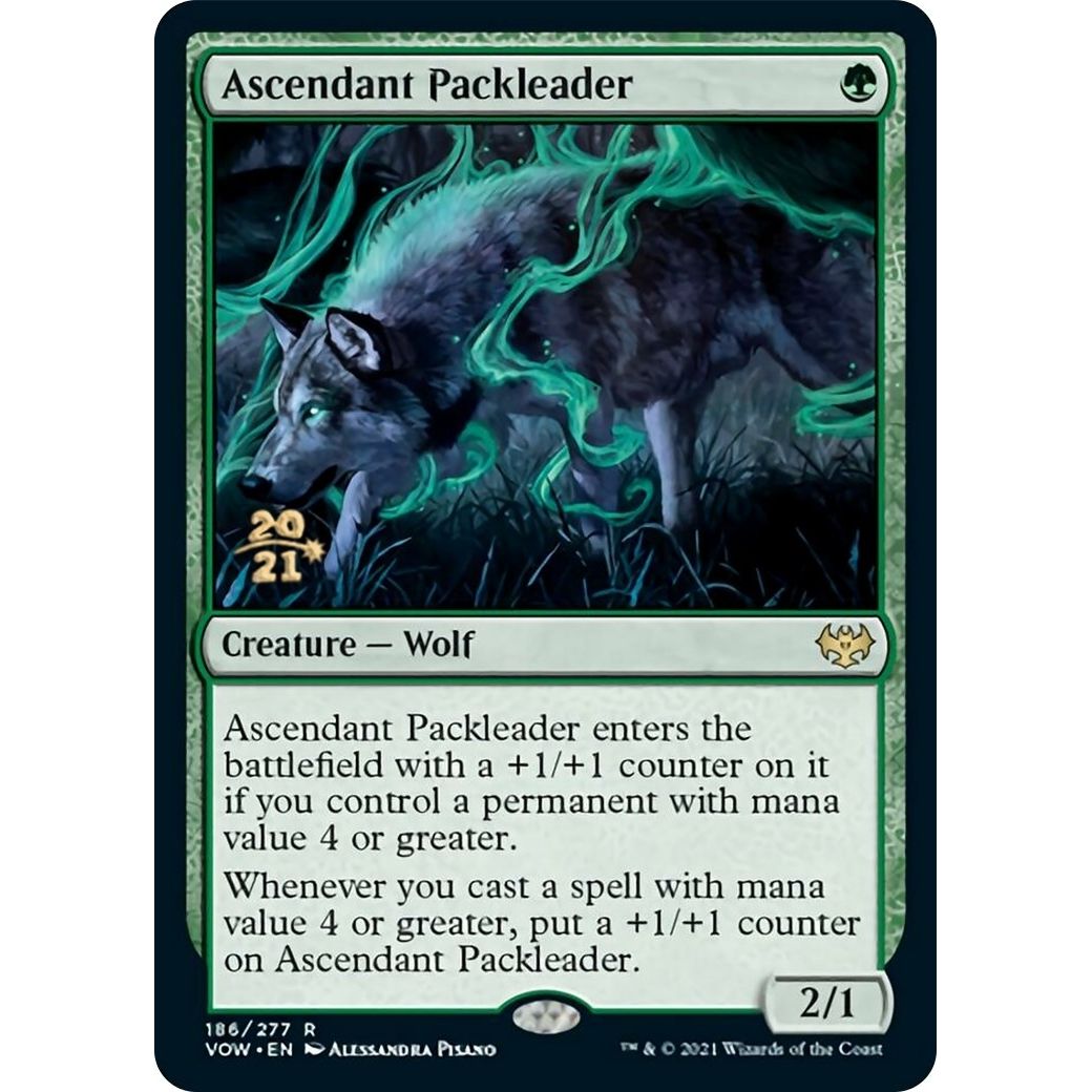 Image for Ascendant Packleader (186) (PRE) - Magic: The Gathering