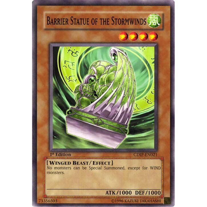 Image for Barrier Statue of the Stormwinds (CDIP-EN021) (CDIP) - YuGiOh
