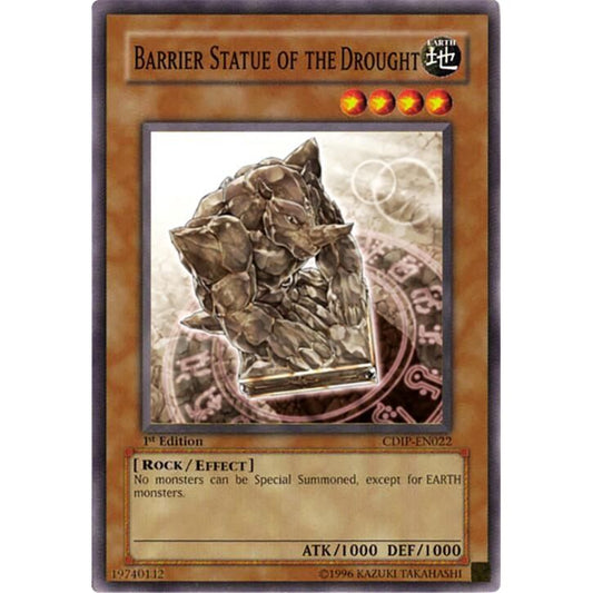 Image for Barrier Statue of the Drought (CDIP-EN022) (CDIP) - YuGiOh