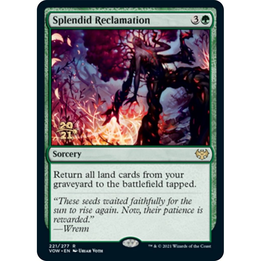 Image for Splendid Reclamation (VOW) (221) (PRE) - Magic: The Gathering