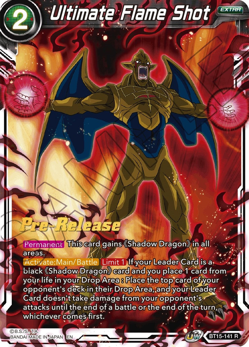 Image for Ultimate Flame Shot (BT15-141) (DBS-B15PRE) - Dragon Ball Super: Masters