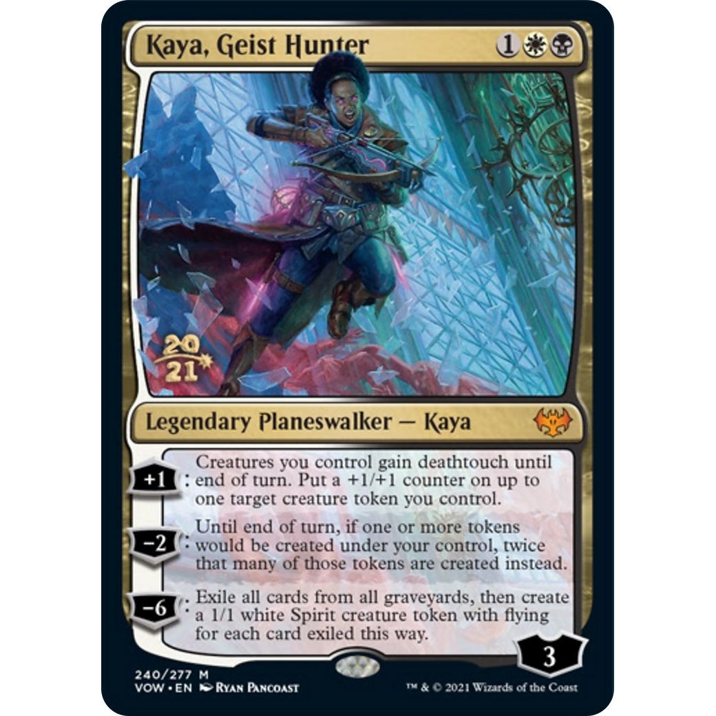 Image for Kaya, Geist Hunter (240) (PRE) - Magic: The Gathering